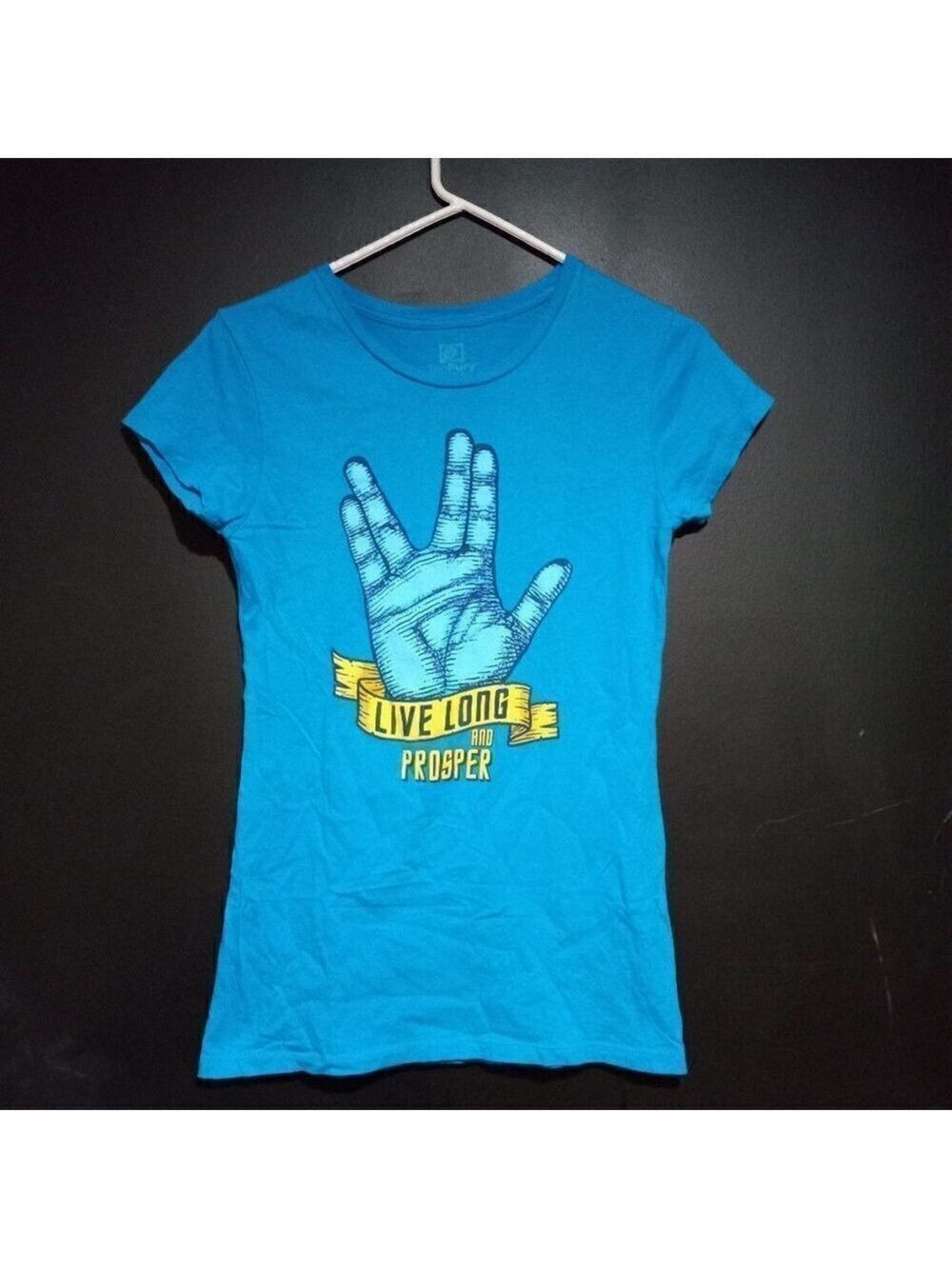 Star Trek Live Long Hand Ladies T-Shirt